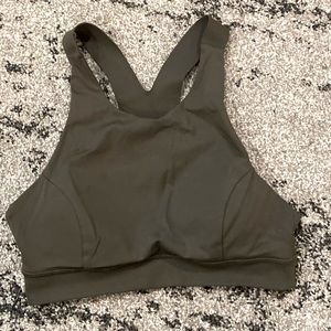 Military Green Lululemon Sports Bra